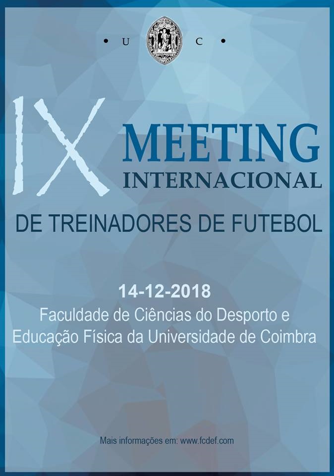 IX Meeting Internacional de Treinadores de Futebol
